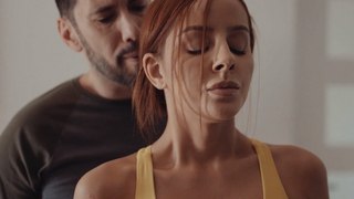 Vanna Bardot - Petite Redhead  Stepdaughter Spreads Pussy And Fucked