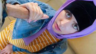 Angeline Red - Angeline Will End Up Completely Naked, The Hijab Stays On Though