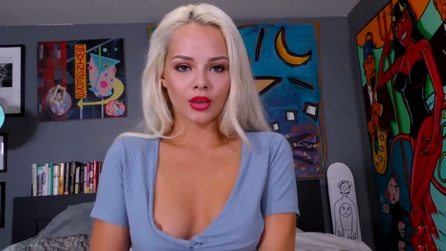 Elsa jean cum