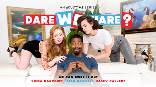 Casey Calvert & Sonia Harcourt - Threesome Interracial Sex