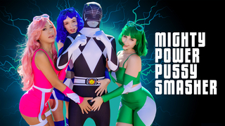 Bianca Bangs, Khloe Kingsley & Laney Grey - Mighty Power Pussy Smasher
