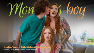 Sophia Locke & Madi Collins - Invite Your Little Friend, Step-Son