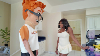 Amari Anne - Busty Ebony Fucked After Tennis