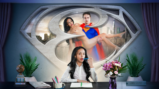 Bianca Bangs - Latina Petite For Superhero Appetite