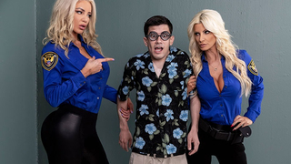 Brittany Andrews, Nicolette Shea - Fucking His Way Into the U.S.A